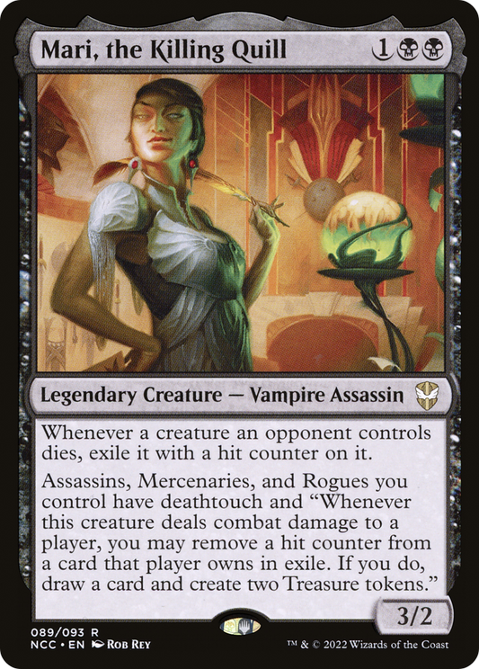 Mari, the Killing Quill (NCC-089) - New Capenna Commander