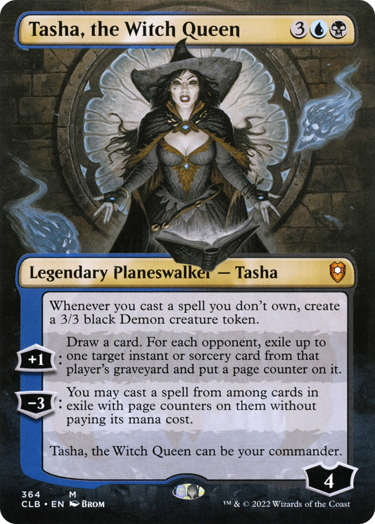 Tasha, the Witch Queen (CLB-364) - Commander Legends: Battle for Baldur's Gate (Borderless) Foil