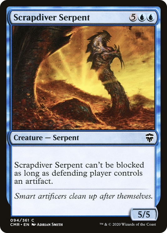 Scrapdiver Serpent (CMR-094) - Commander Legends