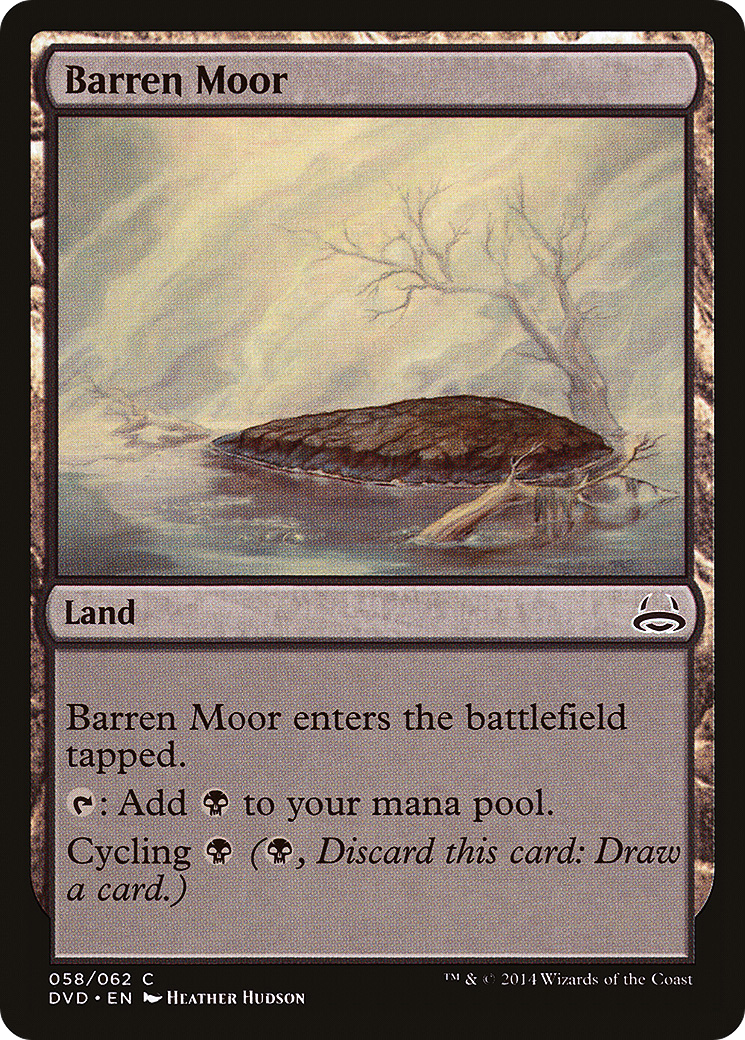 Barren Moor (DD3-058) - Duel Decks Anthology: Divine vs. Demonic