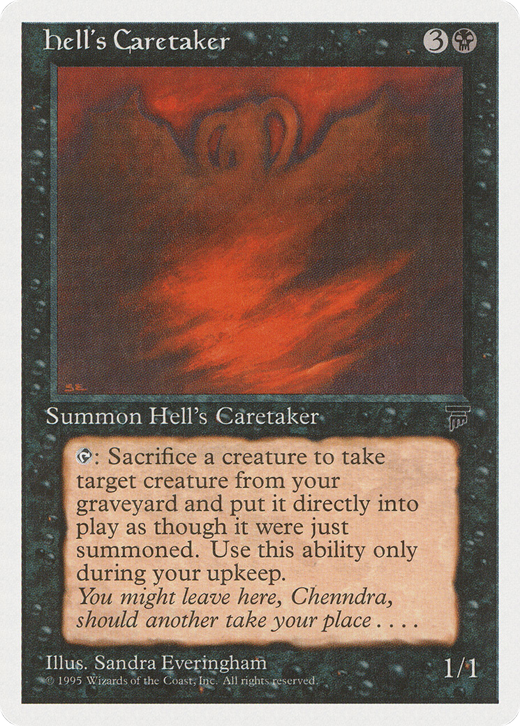 Hell's Caretaker (CHR-035) - Chronicles