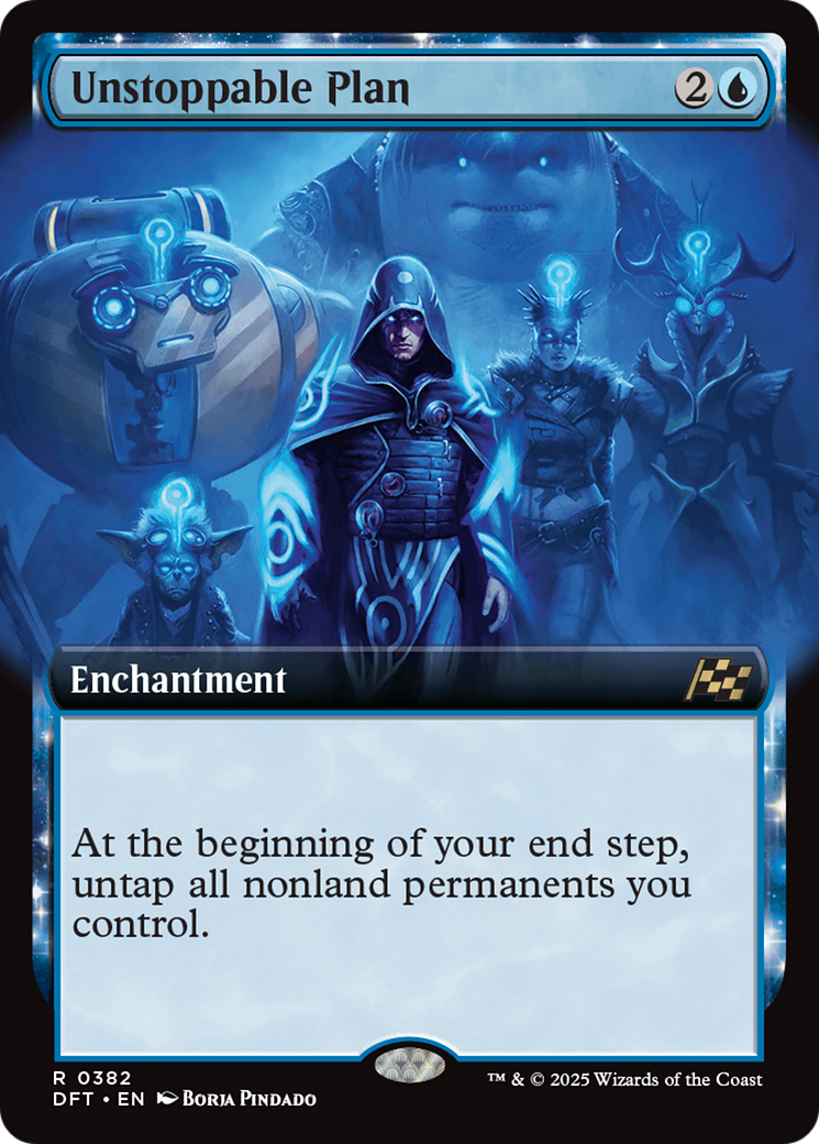 Unstoppable Plan (Extended Art) (DFT-382) - Aetherdrift: (Extended Art)