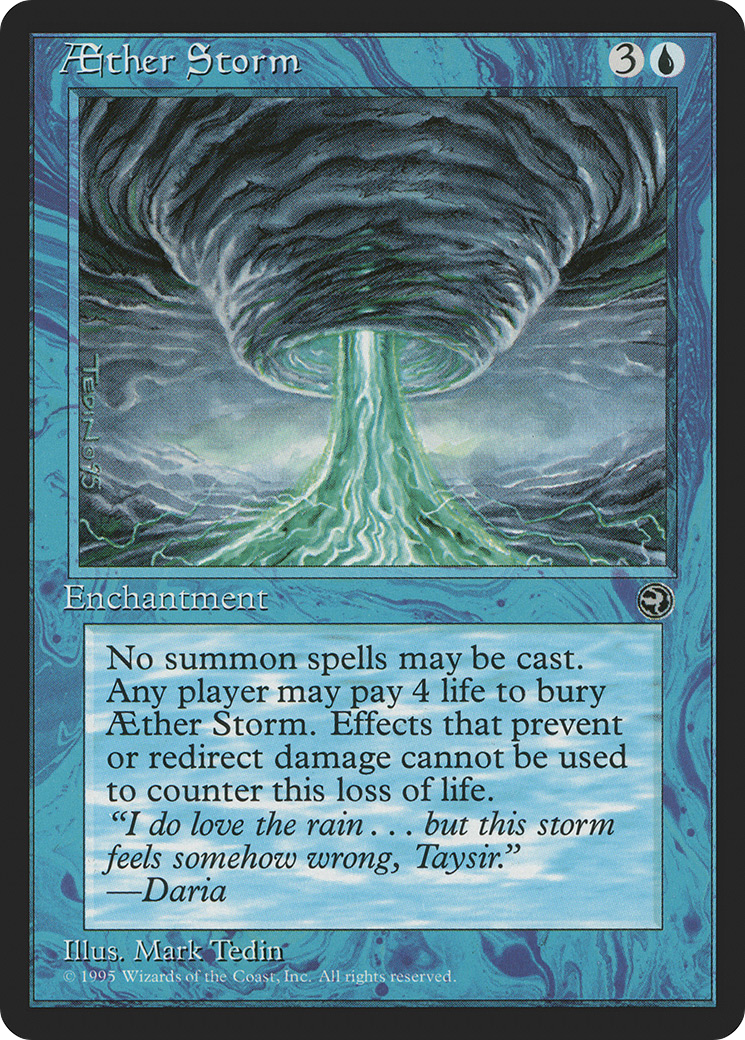 Aether Storm (HML-021) - Homelands