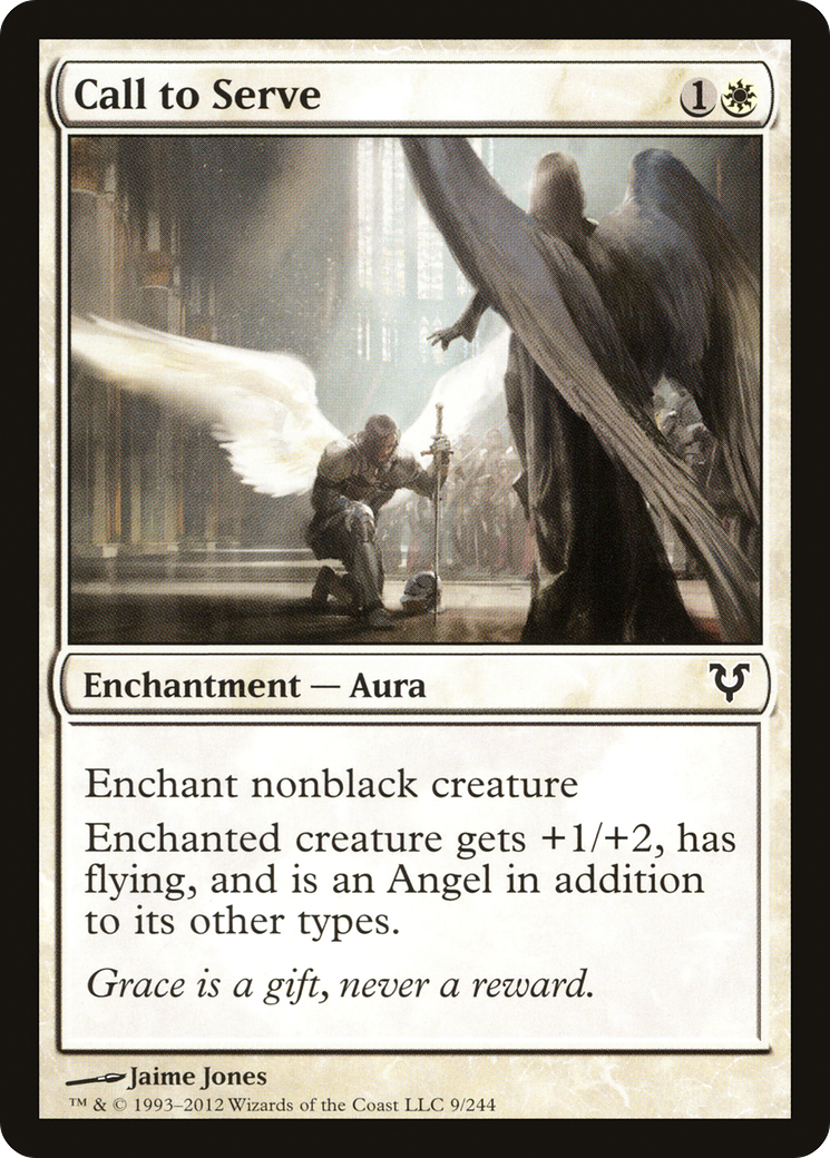 Call to Serve (AVR-009) - Avacyn Restored Foil