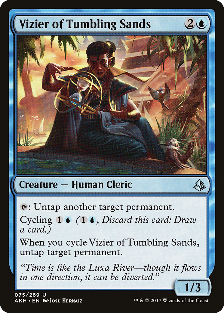 Vizier of Tumbling Sands (AKH-075) - Amonkhet