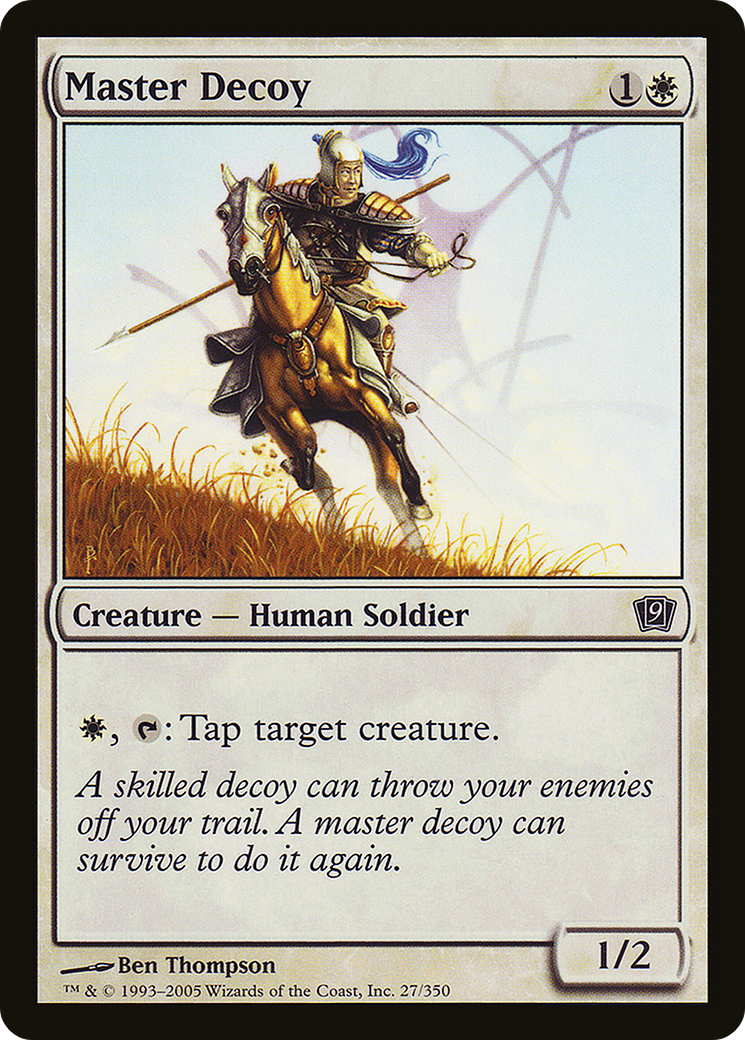 Master Decoy (9ED-27★) - Ninth Edition Foil