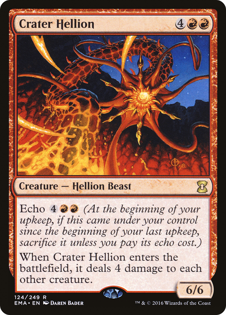 Crater Hellion (EMA-124) - Eternal Masters Foil