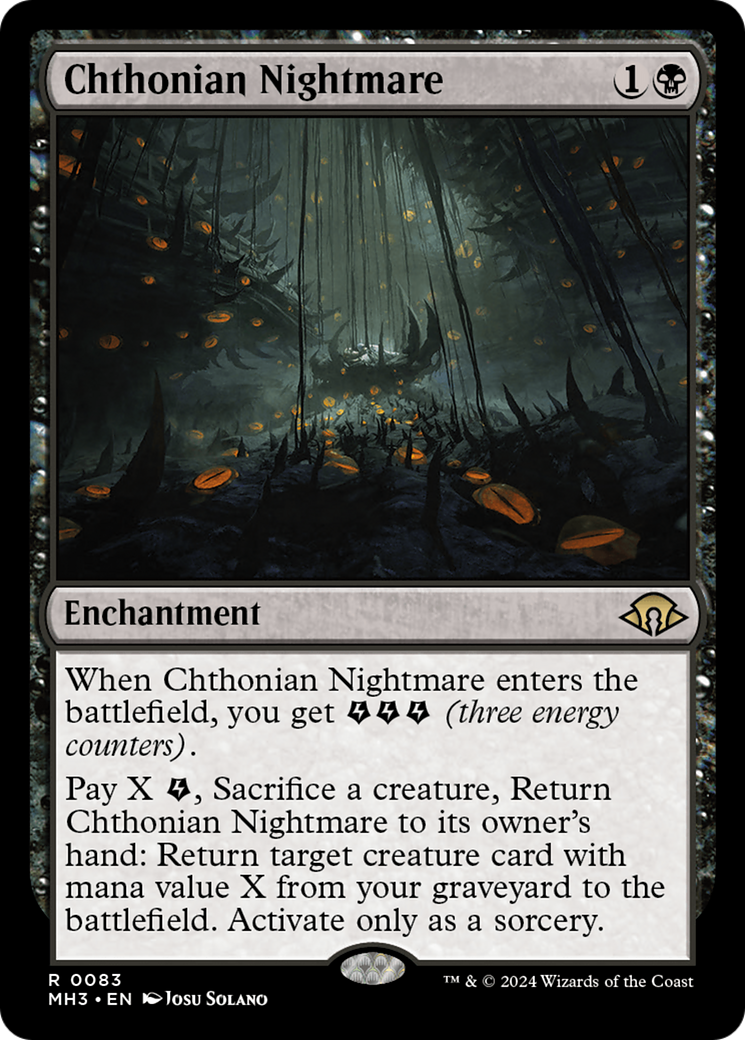 Chthonian Nightmare (MH3-083) - Modern Horizons 3