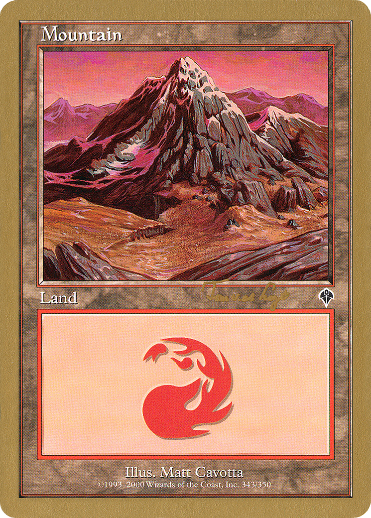 Mountain (WC01-TVDL343) - World Championship Decks 2001