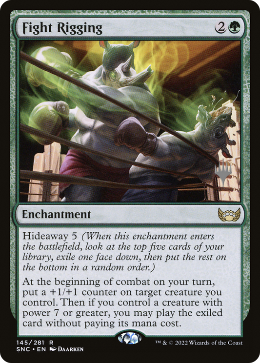 Fight Rigging (PSNC-145P) - Streets of New Capenna Promos Foil