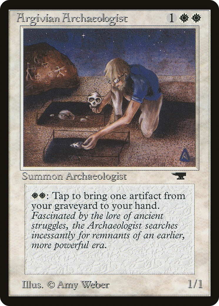 Argivian Archaeologist (ATQ-001) - Antiquities