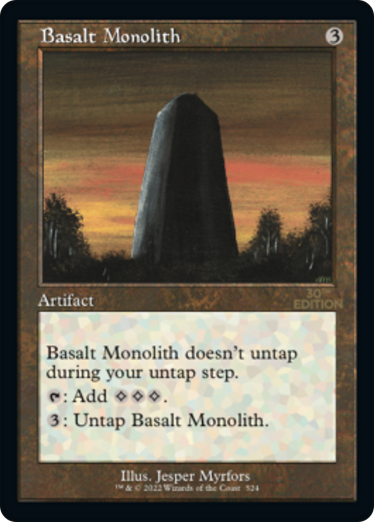 Basalt Monolith (30A-524) - 30th Anniversary Edition