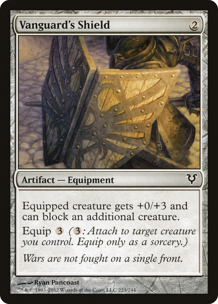 Vanguard's Shield (AVR-223) - Avacyn Restored