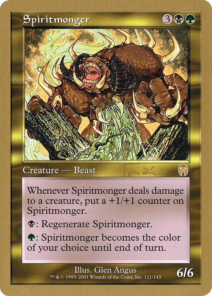 Spiritmonger (WC01-JT121) - World Championship Decks 2001