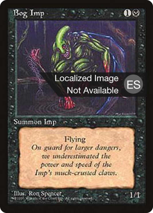 Bog Imp (4BB-123) - Fourth Edition Foreign Black Border