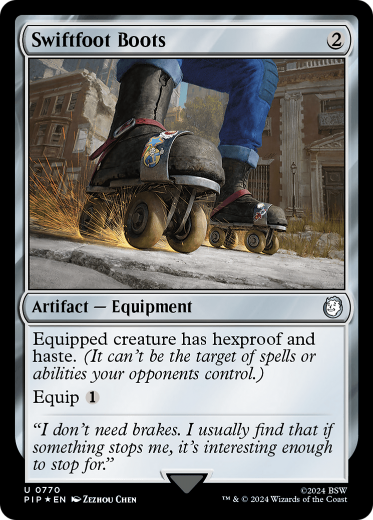 Swiftfoot Boots (PIP-770) - Fallout Foil