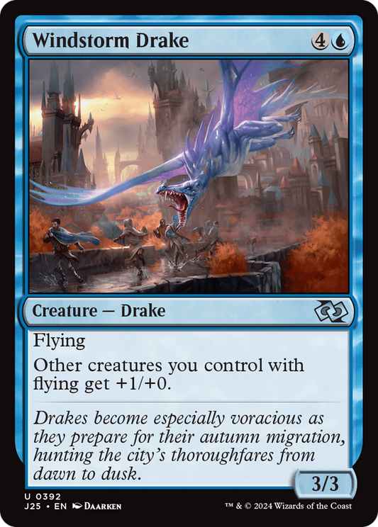 Windstorm Drake (J25-392) - Foundations Jumpstart Foil