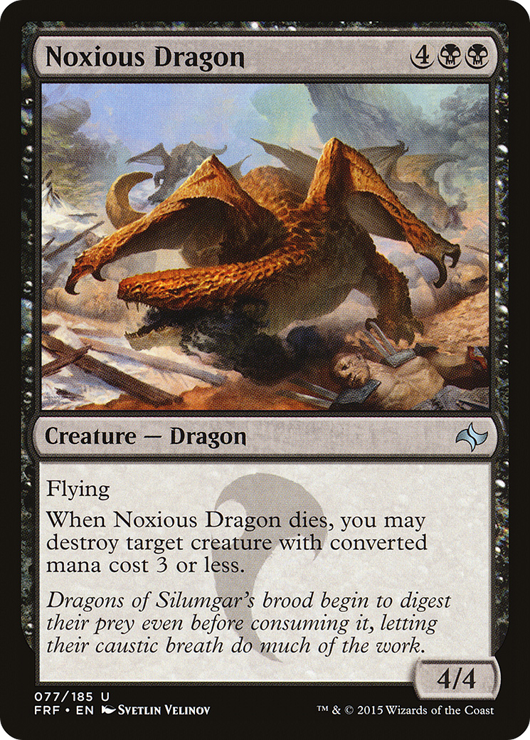 Noxious Dragon (FRF-077) - Fate Reforged Foil