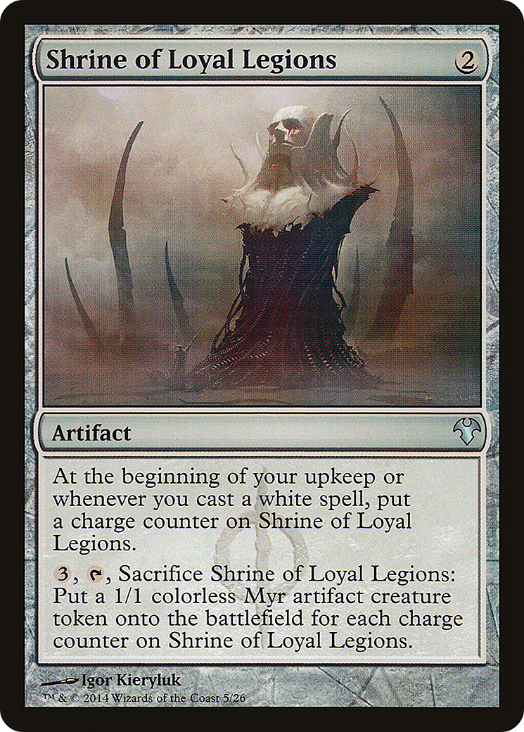 Shrine of Loyal Legions (MD1-005) - Modern Event Deck 2014