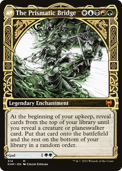 Esika, God of the Tree // The Prismatic Bridge (KHM-314) - Kaldheim: (Showcase) Foil