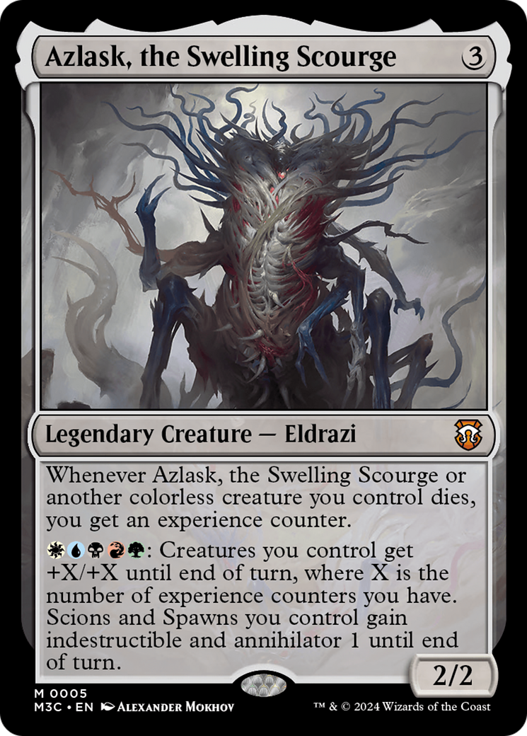 Azlask, the Swelling Scourge (M3C-005) - Modern Horizons 3 Commander