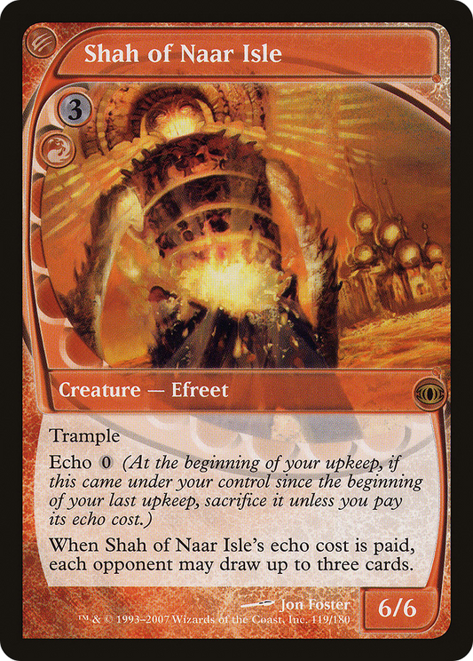 Shah of Naar Isle (FUT-119) - Future Sight Foil