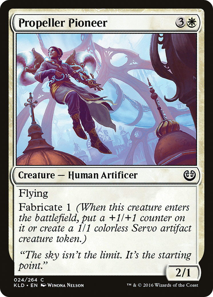 Propeller Pioneer  (KLD-024) - Kaladesh Foil