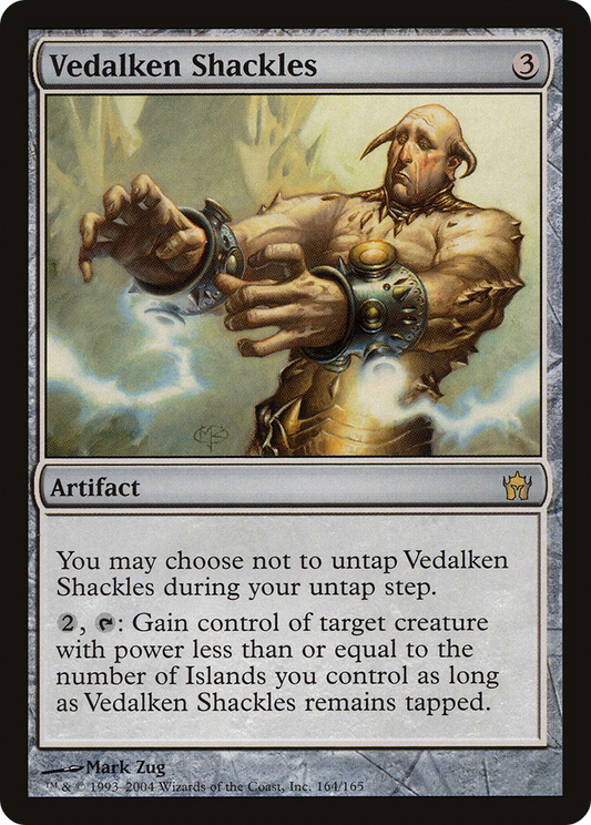 Vedalken Shackles (5DN-164) - Fifth Dawn Foil