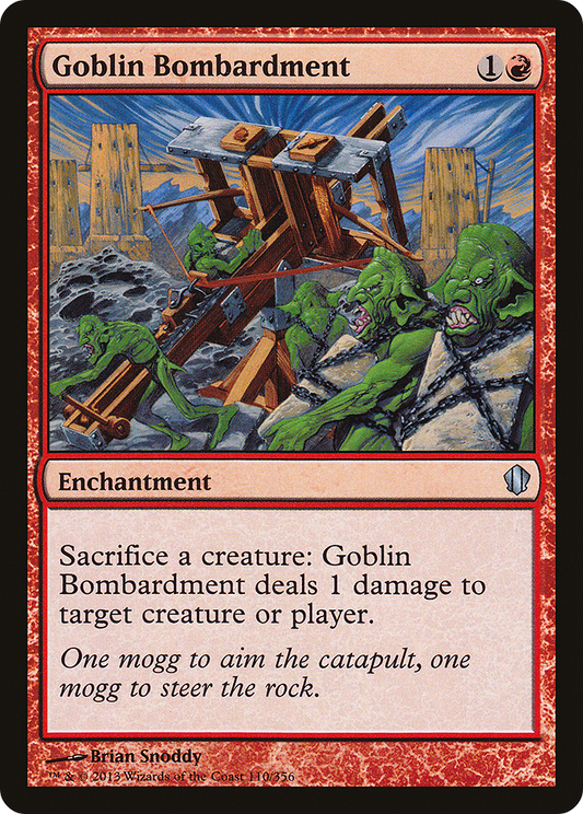 Goblin Bombardment (C13-110) - Commander 2013