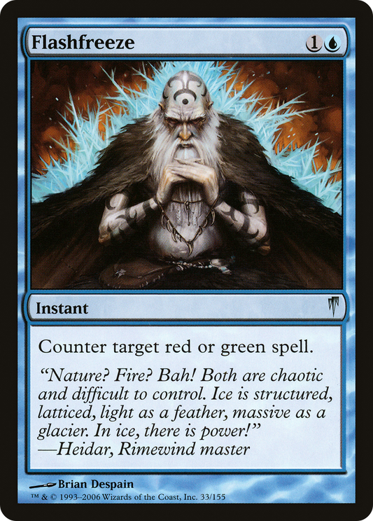 Flashfreeze (CSP-033) - Coldsnap Foil