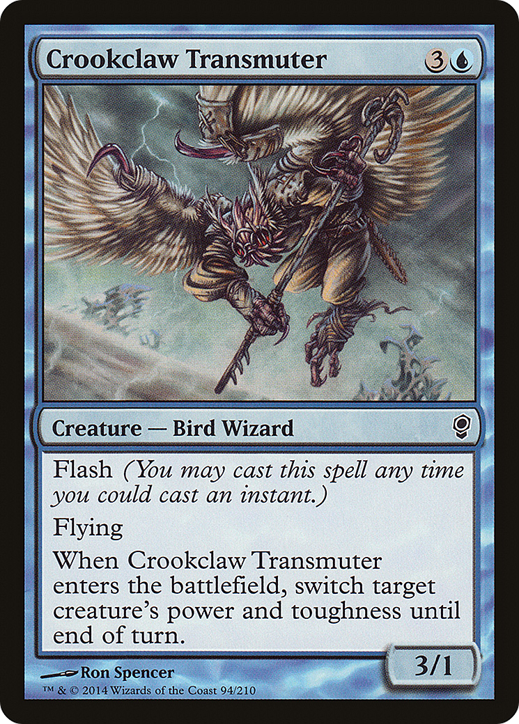 Crookclaw Transmuter (CNS-094) - Conspiracy Foil