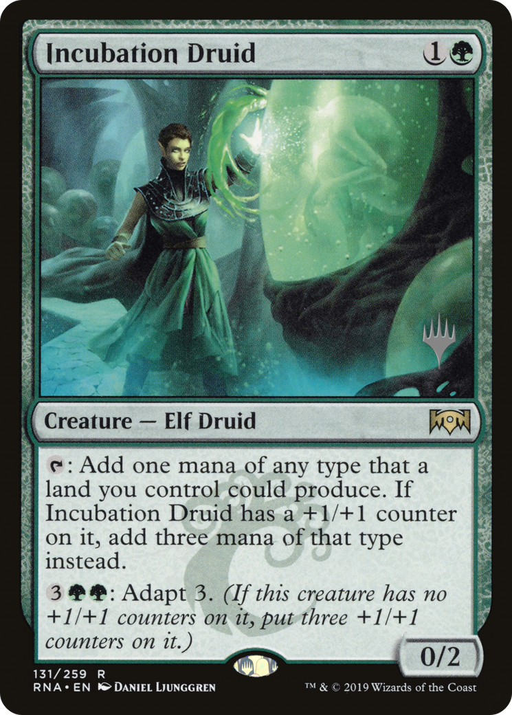 Incubation Druid (PPM20-131) - Ravnica Allegiance Promos (Promo Pack)