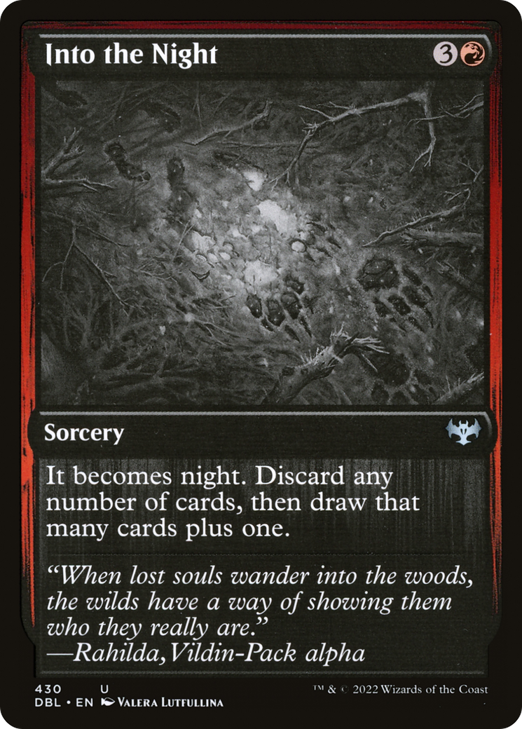 Into the Night (DBL-430) - Innistrad: Double Feature Foil