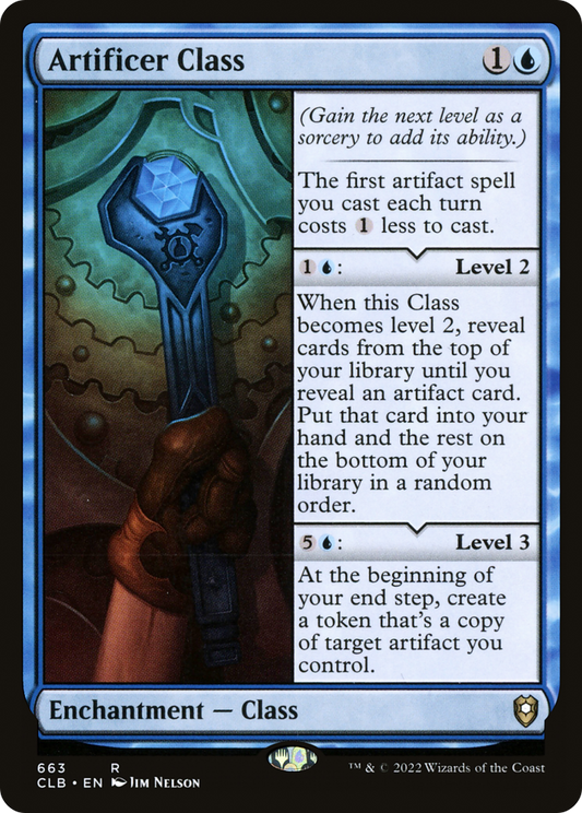 Artificer Class (CLB-663) - Commander Legends: Battle for Baldur's Gate