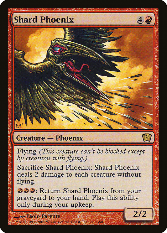 Shard Phoenix (9ED-217★) - Ninth Edition Foil