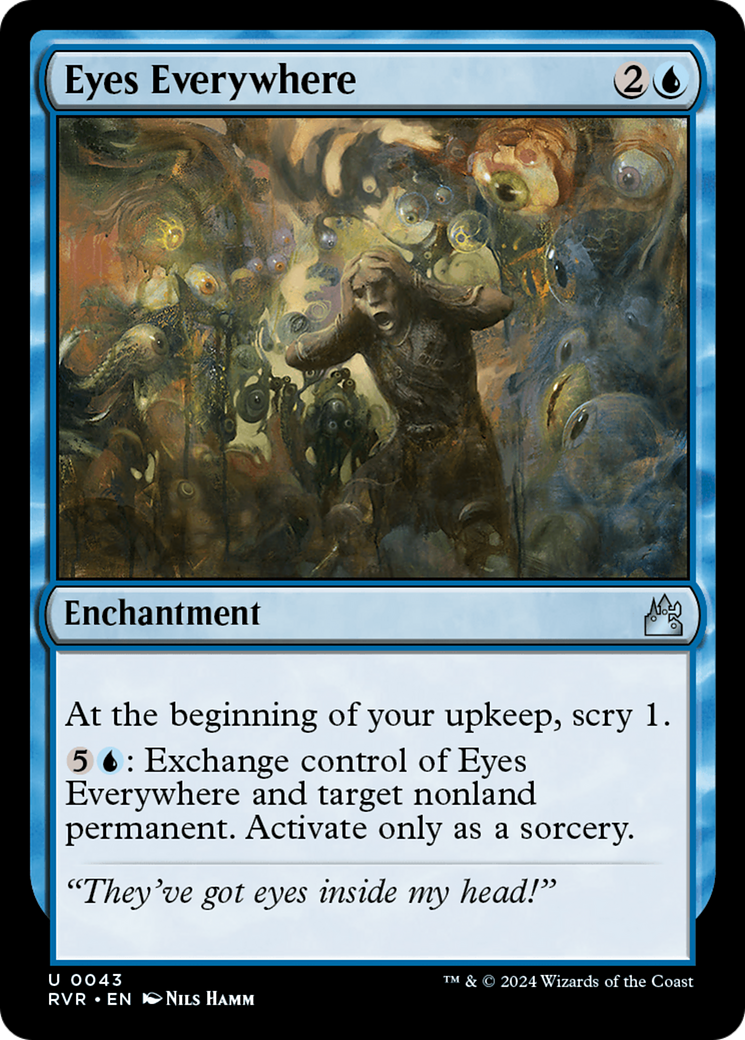 Eyes Everywhere (RVR-043) - Ravnica Remastered