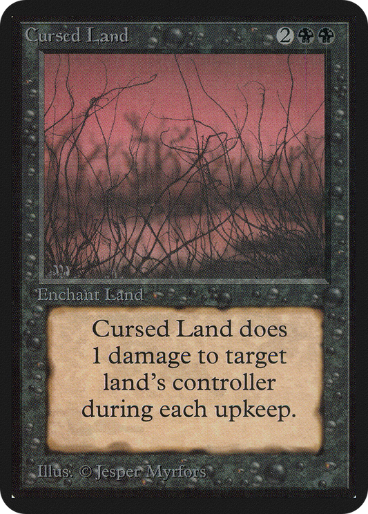 Cursed Land (LEA-097) - Limited Edition Alpha