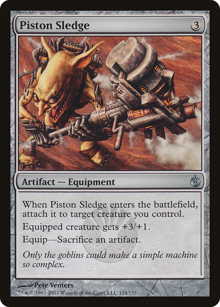 Piston Sledge (MBS-124) - Mirrodin Besieged