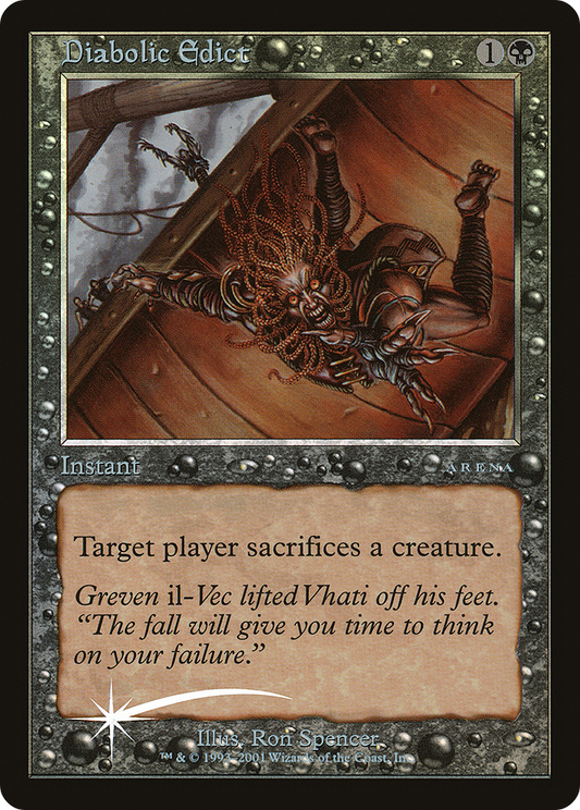 Diabolic Edict (PAL01-010) - Arena League 2001 Foil