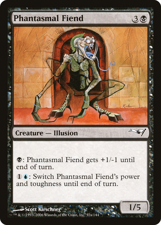 Phantasmal Fiend (CST-57A) - Coldsnap Theme Decks