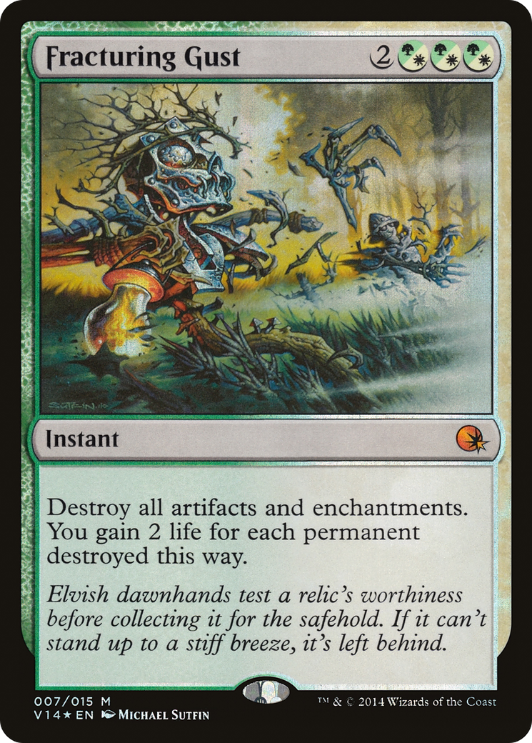 Fracturing Gust (V14-007) - From the Vault: Annihilation Foil