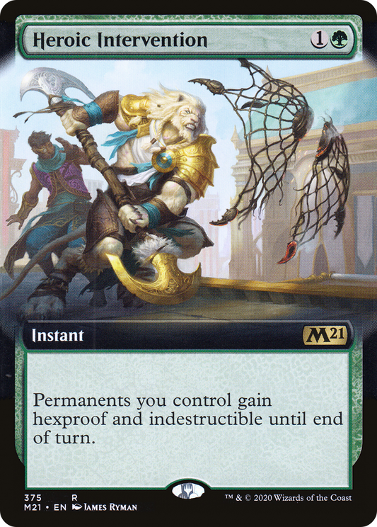 Heroic Intervention (M21-375) - Core Set 2021: (Extended Art)