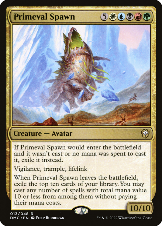 Primeval Spawn (DMC-013) - Dominaria United Commander