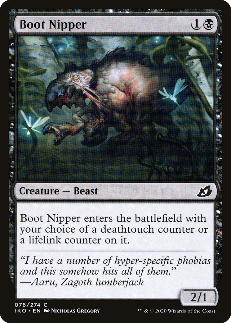 Boot Nipper (IKO-076) - Ikoria: Lair of Behemoths Foil
