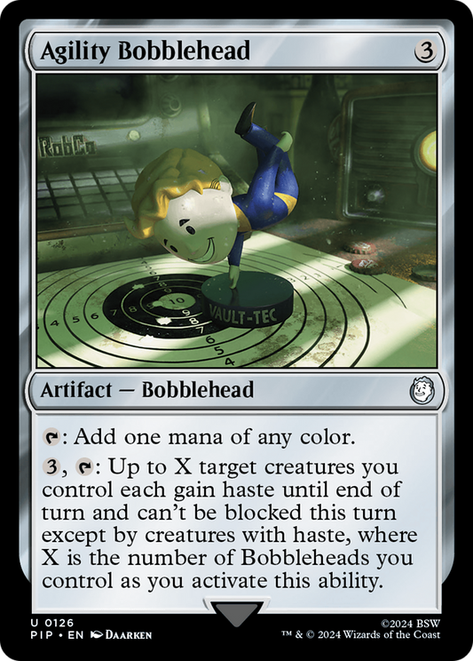 Agility Bobblehead (PIP-126) - Fallout Foil