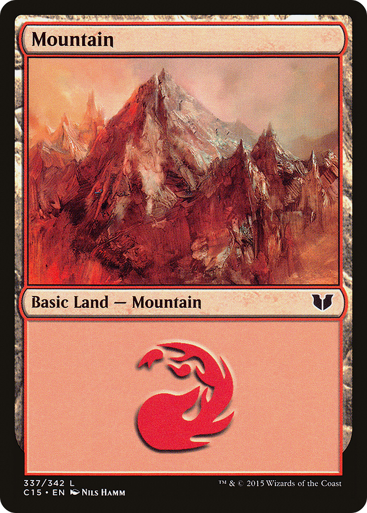 Mountain (C15-337) - Commander 2015