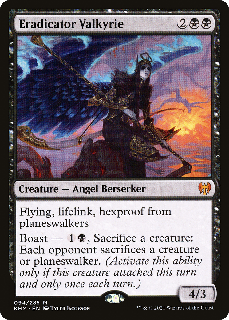 Eradicator Valkyrie  (KHM-094) - Kaldheim Foil