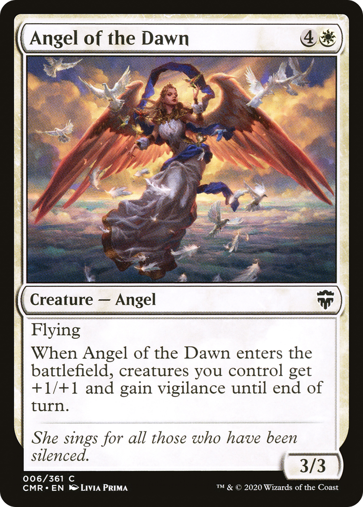 Angel of the Dawn (CMR-006) - Commander Legends Foil