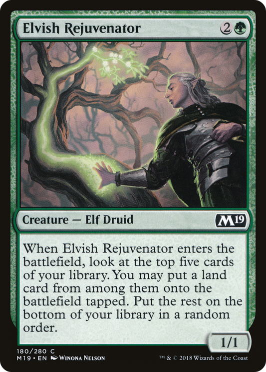 Elvish Rejuvenator (M19-180) - Core Set 2019