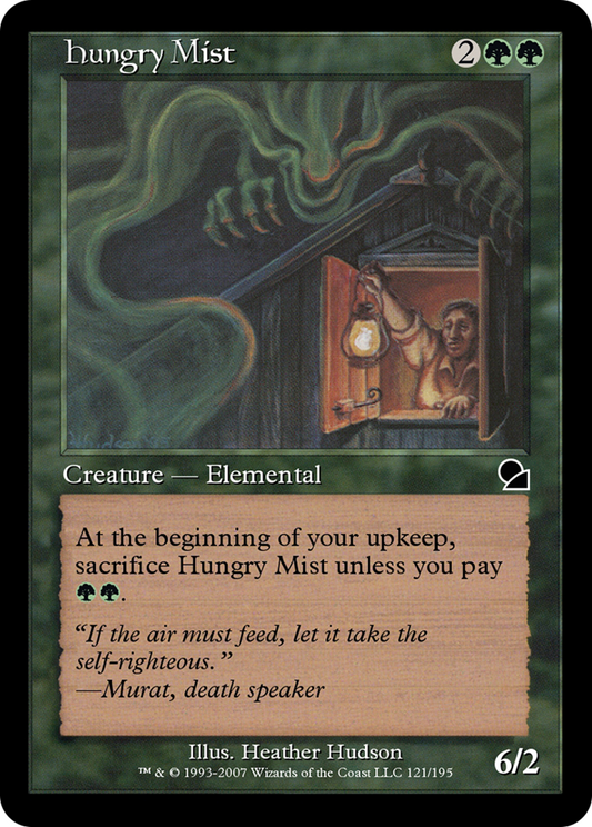 Hungry Mist (ME1-121) - Masters Edition Foil